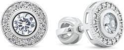 Brilio Silver Varázslatos ezüst fülbevalók cirkónium kövekkel EA175W - vivantis