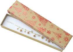 JK Box Karácsonyi ajándék papír díszdoboz KX-9/A7
