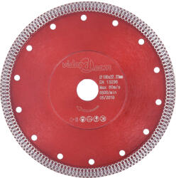 vidaXL Disc diamantat de tăiere cu găuri oțel, 180 mm (143247)