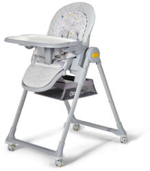 KinderKraft etetőszék Lastree szürke - babamarket