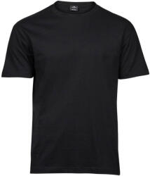 Tee Jays Férfi rövid ujjú póló Tee Jays Sof Tee -2XL, Fekete