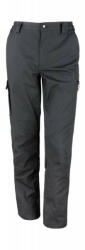 Result Uniszex nadrág munkaruha Result Work-Guard Stretch Trousers Reg 5XL (46/32"), Fekete