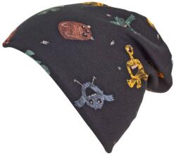 Sterntaler Pălărie pentru sezoanele de tranziție Sterntaler - Cu monștri, 51 cm, 18-24 luni, neagră (4622012-590)