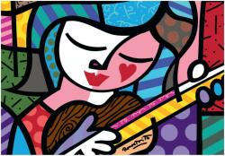 Bluebird Puzzle 90016 - Romero Britto - Girl with guitar - 1000 db-os puzzle (90016)