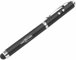 Ansmann Stylus Touch 4in1 érintőtoll 22 g Fekete, Ezüst (1600-0271)