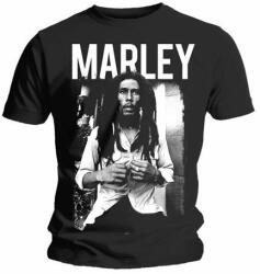 Bob Marley Black & White Black S Риза (<![CDATA[BMATS04MB01]]>)