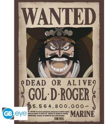 Abysse Corp ONE PIECE poszter Wanted Gol D. Roger 52x38 (GBYDCO266)