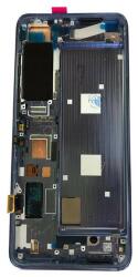  NBA001LCD101120599 Gyári Xiaomi Mi 10 5G kék LCD kijelző érintővel kerettel előlap (C verzió) (NBA001LCD101120599)