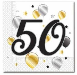 Procos Салфетки с число 50 (20 бр)