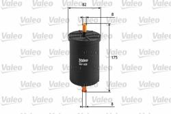 VALEO filtru combustibil VALEO 587022 - automobilus