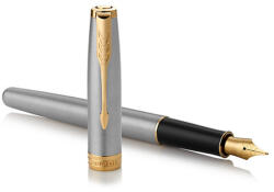 Parker Royal Sonnet Töltőtoll Stainless Steel (7040308001)