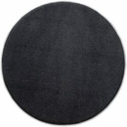  Covor rotund Vince negru 190 cm (65218848/10) Covor