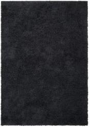 Covor negru Shaggy 200 cm x 200 cm x 30 mm (378768/5)