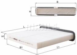 KNECHT Filtru, aer habitaclu KNECHT LA 1361 (LA 1361)