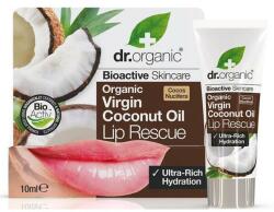 Dr. Organic Ser de buze cu ulei de cocos - Dr. Organic Bioactive Skincare Virgin Coconut Oil Lip Rescue 10 ml