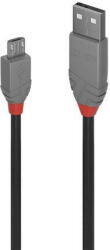 Lindy Cablu Lindy 3m USB 2.0 Type A - MicroUSB (LY-36734) - vexio