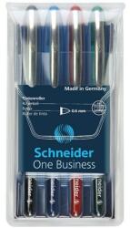 Schneider "One Business" 0, 6 mm 4 színű rollertoll készlet (183094)