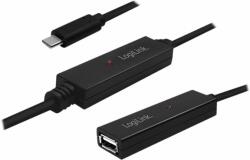 LogiLink UA0328 LOGILINK - USB 2.0 Active Repeater Cable, USB-C M to USB AF, 40m (UA0328)