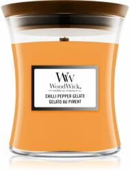 WoodWick Chilli Pepper Gelato lumânare parfumată cu fitil din lemn 85 g