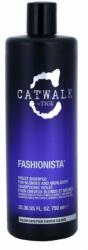 TIGI Catwalk Fashionista sampon violet pentru parul blond cu suvite 750 ml