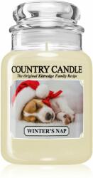 The Country Candle Company Winter’s Nap illatgyertya 680 g