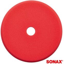SONAX 493400 Polierschwamm, polírozó szivacs , finom pórusú, (piros), 1 darab (493400)