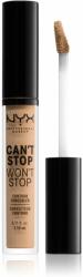 NYX Cosmetics Can't Stop Won't Stop folyékony korrektor árnyalat 09 Medium Olive 3.5 ml