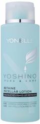 YONELLE Yoshino Pure&Care micellás víz betainnal a bőr intenzív hidratálásához 400 ml