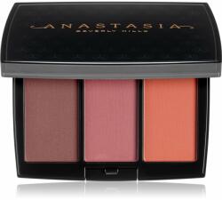  Anastasia Beverly Hills Blush Trio arcpirosító paletta árnyalat Berry Adore 9 g