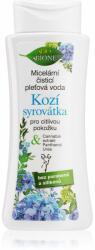 Bione Cosmetics Kozí Syrovátka finoman tisztító micellás víz az érzékeny arcbőrre 255 ml