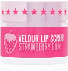  Jeffree Star Cosmetics Velour Lip Scrub cukros peeling az ajkakra Strawberry Gum 30 g