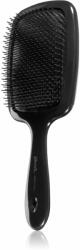 Janeke Detangling Hairbrush nagy lapos hajkefe hajra 23 × 9, 5 × 3 cm BLACK