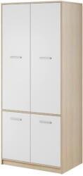 WIPMEB TULIA szekrény tölgy SONOMA/fehér 4D& - mindigbutor
