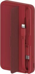 eloop E57 10000mAh with Lightning and USB-C Cables Red (E57 Red)