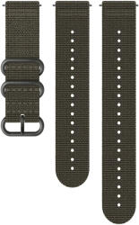 Suunto Curea din material textil pentru ceas Suunto Spartan Sport, Spartan Sport Wrist HR/Baro și Suunto 9 Foliage/Gray M+L 24mm
