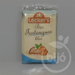 Lecker's bio növényi tortabevonó agar-agar színtelen 30 g