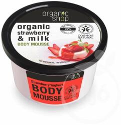 Organic Shop bio eper joghurt testápoló krém 250 ml - vitaminhazhoz