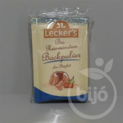 Lecker's bio borkő sütőpor 4x21 g 84 g