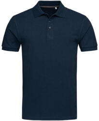 Stedman Férfi galléros póló rövid ujjú Stedman Harper Polo - M, Marina kék