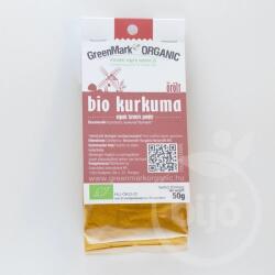 GreenMark Organic bio kurkuma őrölt 50 g - vitaminhazhoz