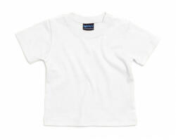 BabyBugz Bébi rövid ujjú póló BabyBugz Baby T-Shirt 3-6, Fehér