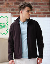 Regatta Férfi hosszú ujjú kabát Regatta Honestly Made Recycled Full Zip Microfleece L, Fekete