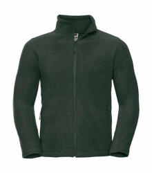 Russell Férfi hosszú ujjú polár Russell Europe Men's Full Zip Outdoor Fleece L, Sötétzöld