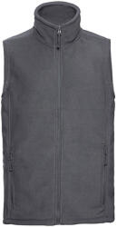 Russell Férfi ujjatlan polár Russell Europe Men's Gilet Outdoor Fleece S, Konvoj szürke