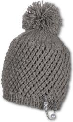 Sterntaler Căciulă tricotată pentru copii cu pompon Sterntaler - 53 cm, 2-4 ani, gri (70361-583)