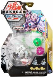 Spin Master Figurina metalica Bakugan Evolutions, Platinum Powerup S4, Wrath, 20138087 Figurina
