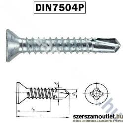 KOELNER Lemezcsavar Önfúró SFKH. D5, 5x100mm DIN7504P/100db (KO59278) (KO59278)