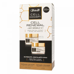 Helia-D Cell Concept Sejtmegújító +Ránctalanító arckrém 55+ 50+50 ml (ajándék csomag)