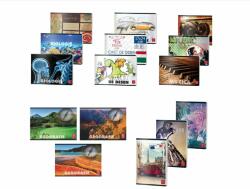 Pigna Set Caiete Pigna - Muzica+Biologie+Geografie+Desen+Velin, 5 Buc/Set (SET-3006+1002+2009+4004+0991)
