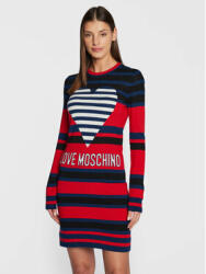 Moschino Rochie tricotată WSE2010X 1148 Roșu Slim Fit